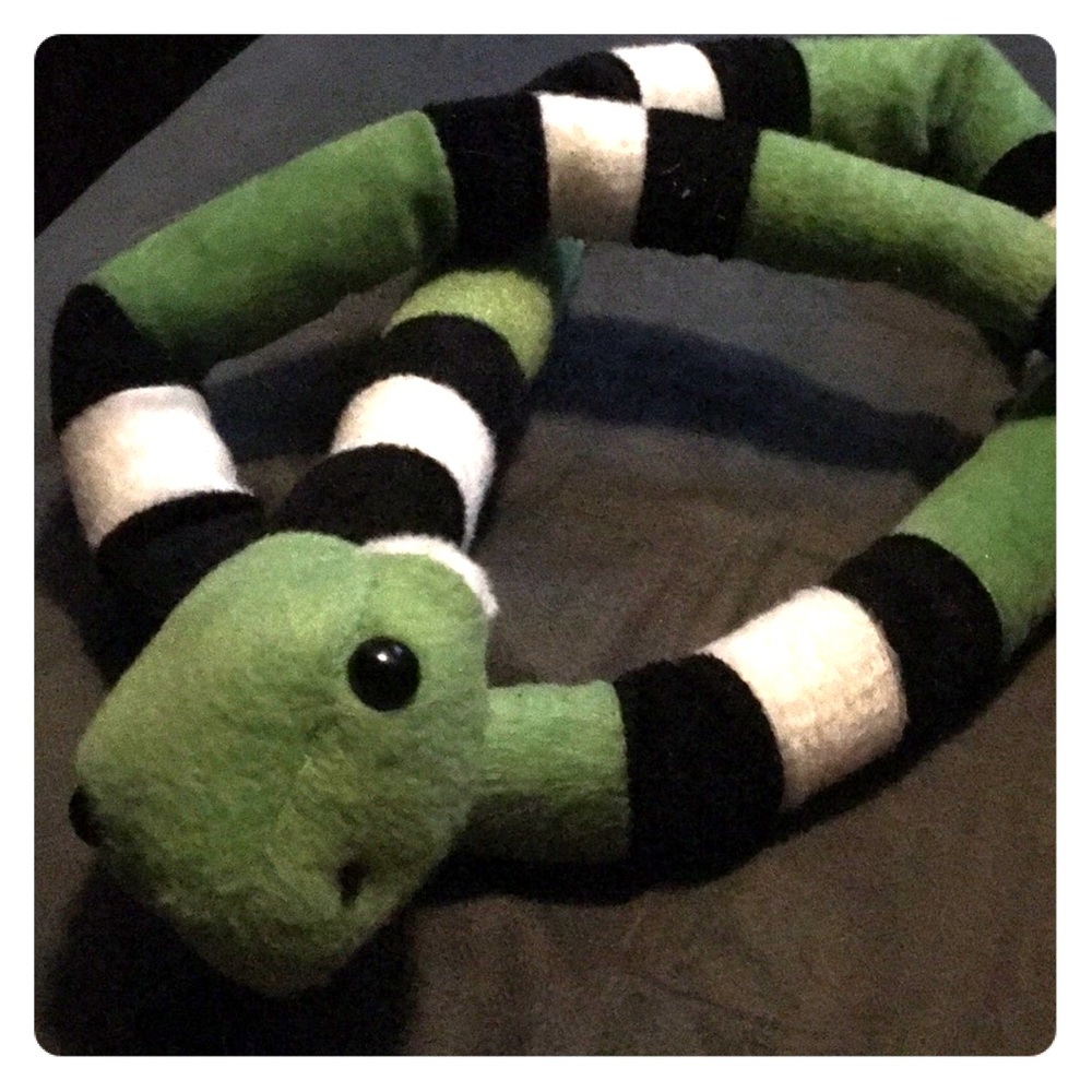 Stuffed toy snake for babies 1-2yr/old and up